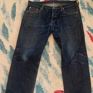 Self Edge * Iron Heart 633S 21oz Selvedge Denim Straight Cut - 41in Waist